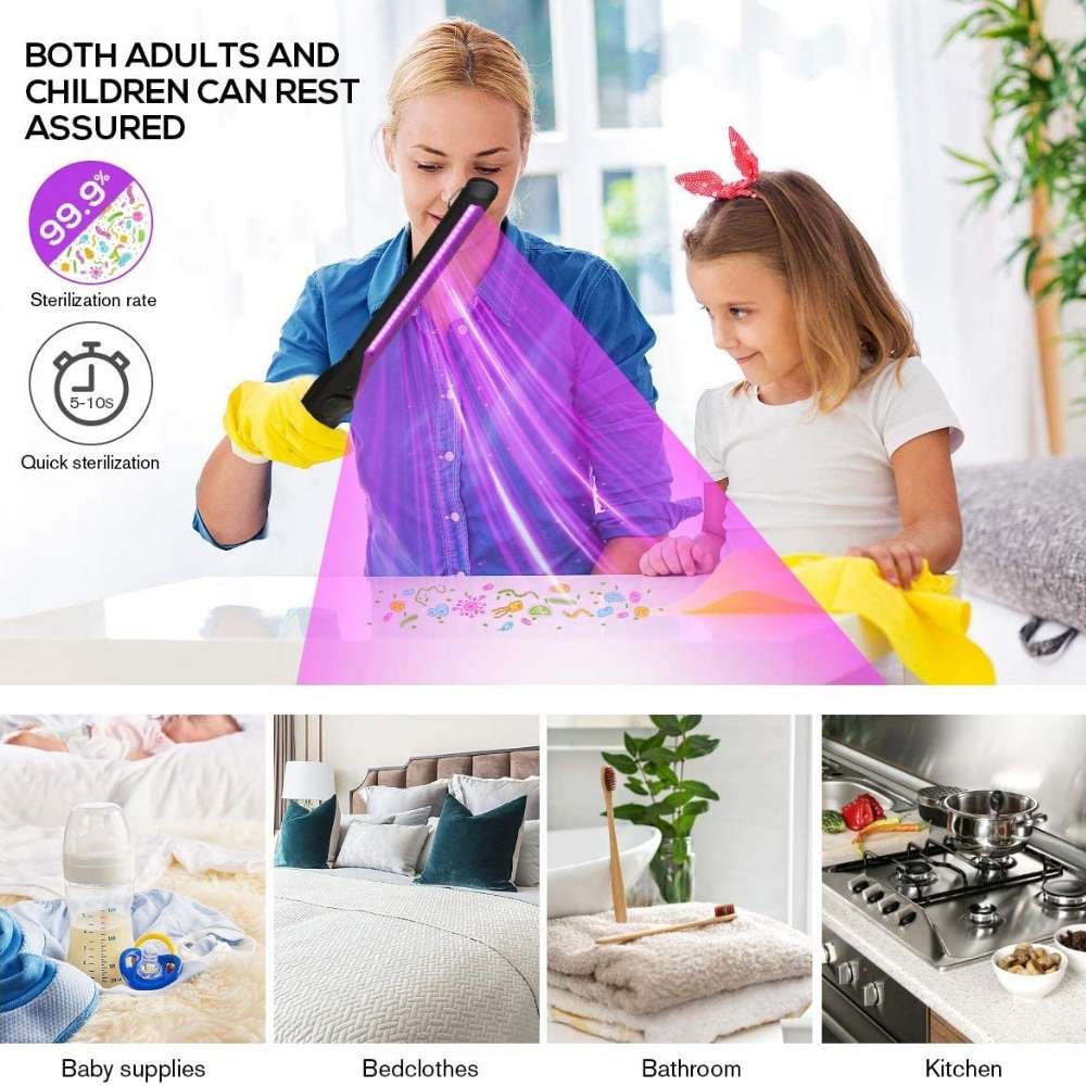 UV portable sanitizer lamp